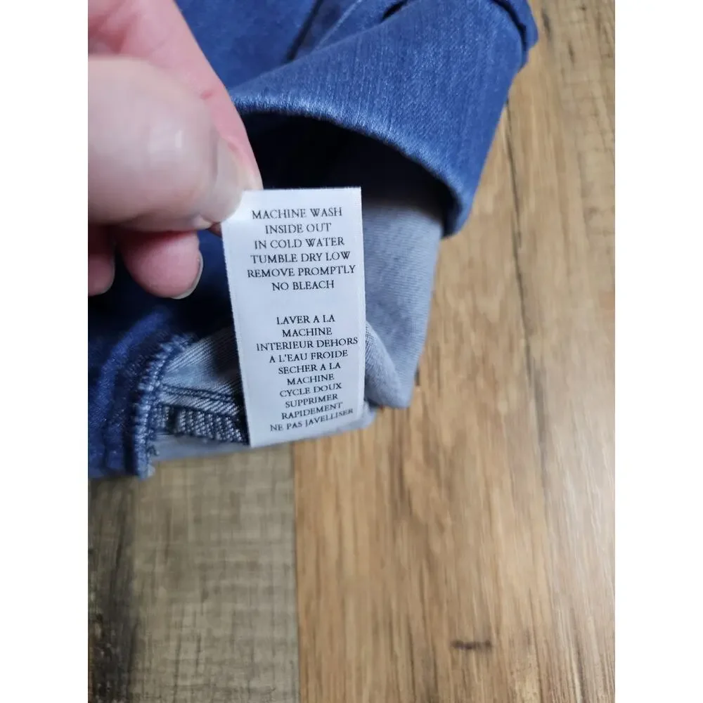 Frank & Eileen Donegal Unforgettable Jean Skirt Women’s Size 2 Stretch - Picture 8 of 11